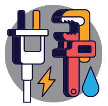 Plomería y Eléctricos